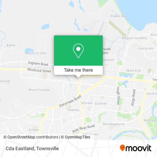 Cda Eastland map