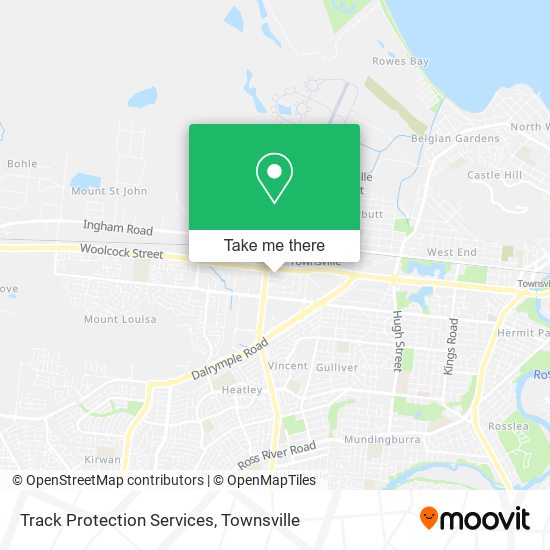 Mapa Track Protection Services