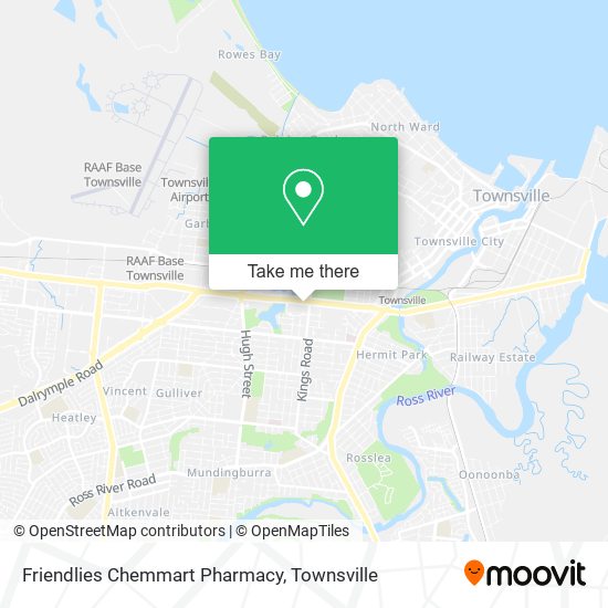Friendlies Chemmart Pharmacy map