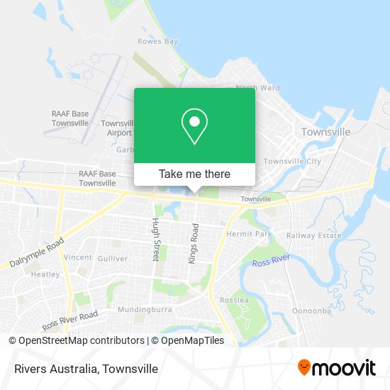 Rivers Australia map