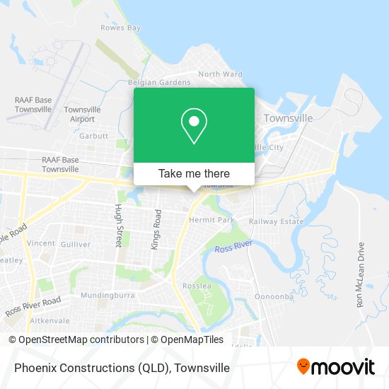 Mapa Phoenix Constructions (QLD)