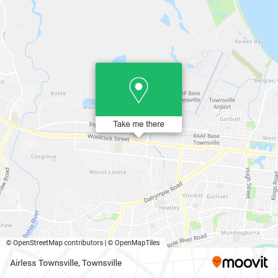 Airless Townsville map