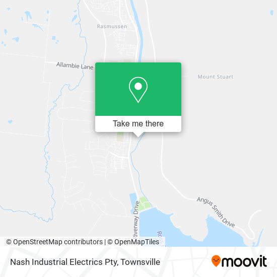 Nash Industrial Electrics Pty map