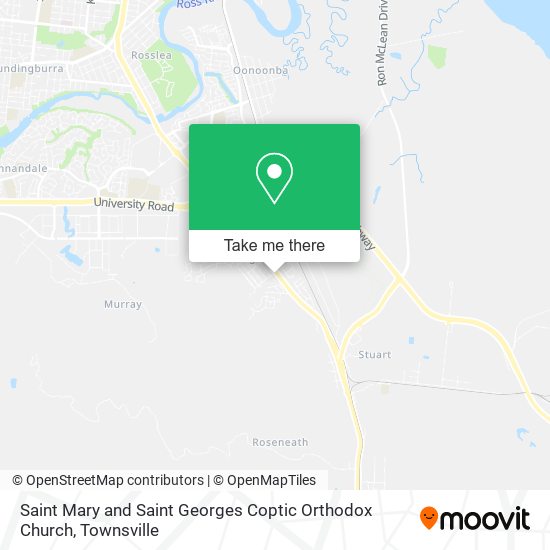Saint Mary and Saint Georges Coptic Orthodox Church map