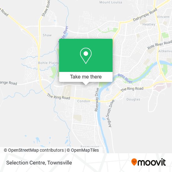 Selection Centre map