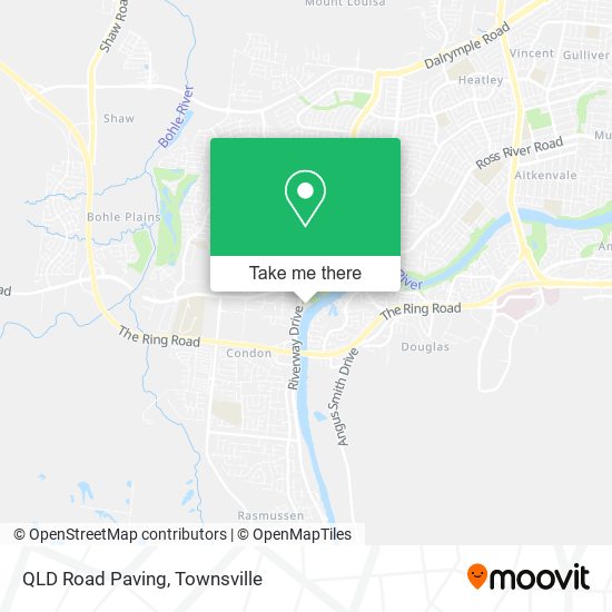QLD Road Paving map