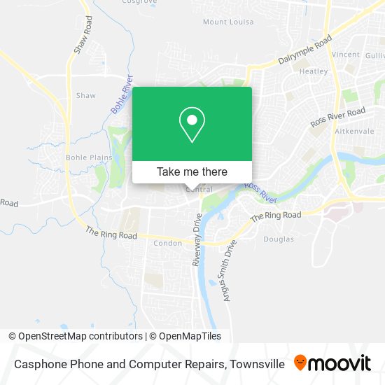 Casphone Phone and Computer Repairs map