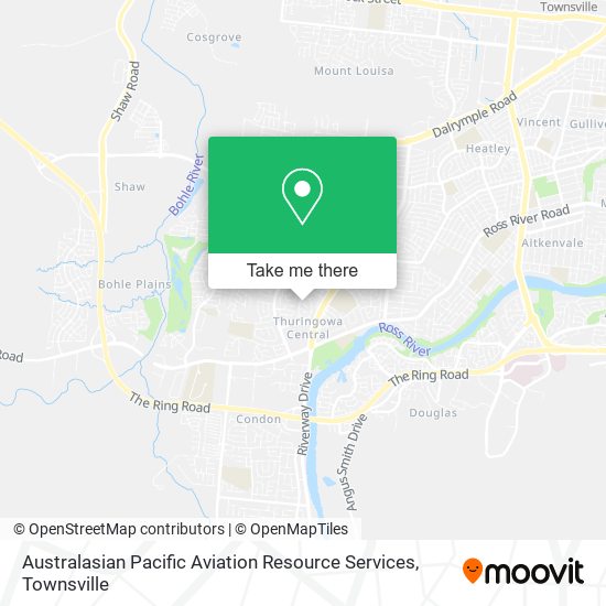Australasian Pacific Aviation Resource Services map