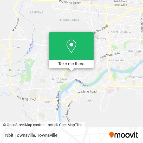 Nbit Townsville map