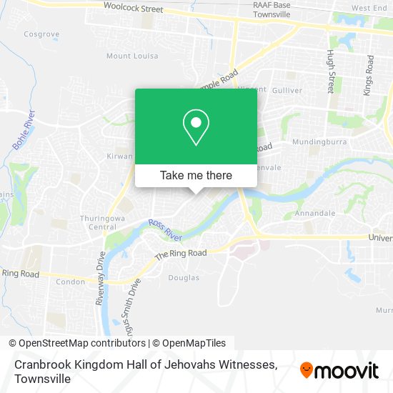 Mapa Cranbrook Kingdom Hall of Jehovahs Witnesses