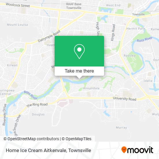 Home Ice Cream Aitkenvale map