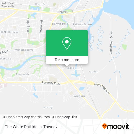 The White Rail Idalia map