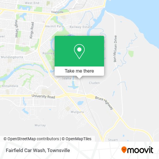 Fairfield Car Wash map