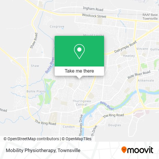 Mobility Physiotherapy map