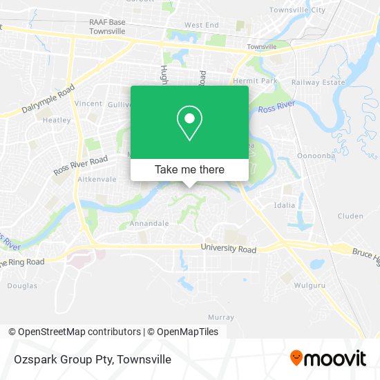 Ozspark Group Pty map