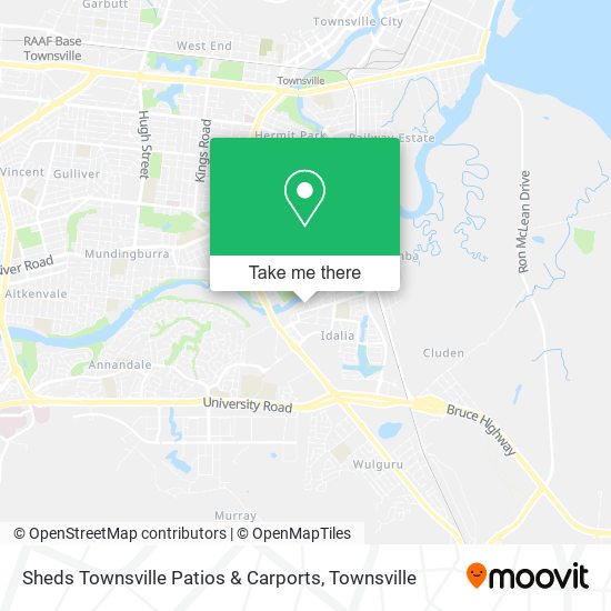 Sheds Townsville Patios & Carports map