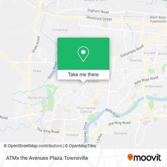 ATMx the Avenues Plaza map