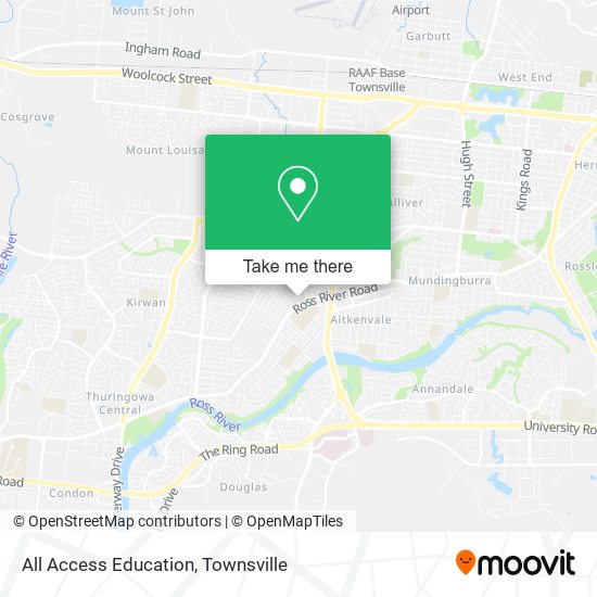All Access Education map