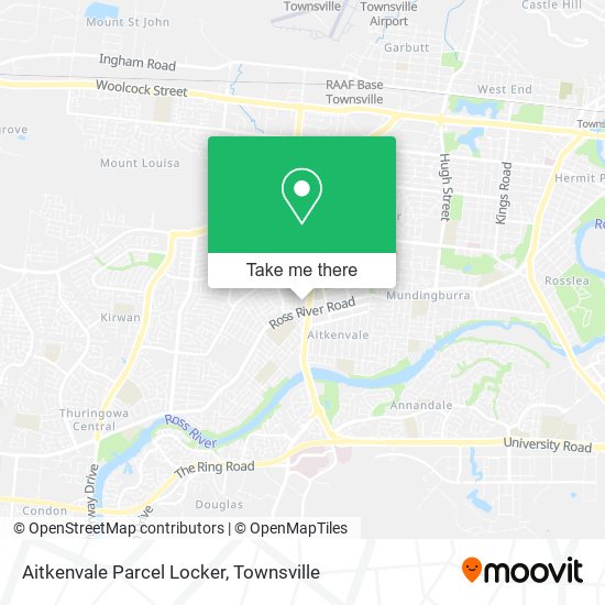 Aitkenvale Parcel Locker map