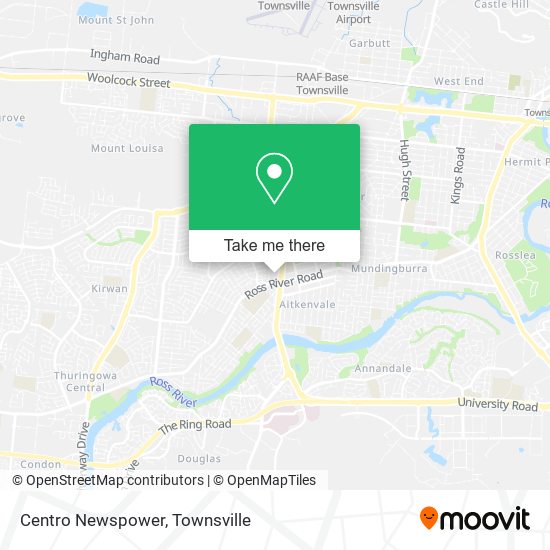 Centro Newspower map