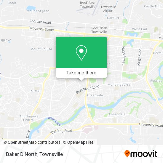 Baker D North map