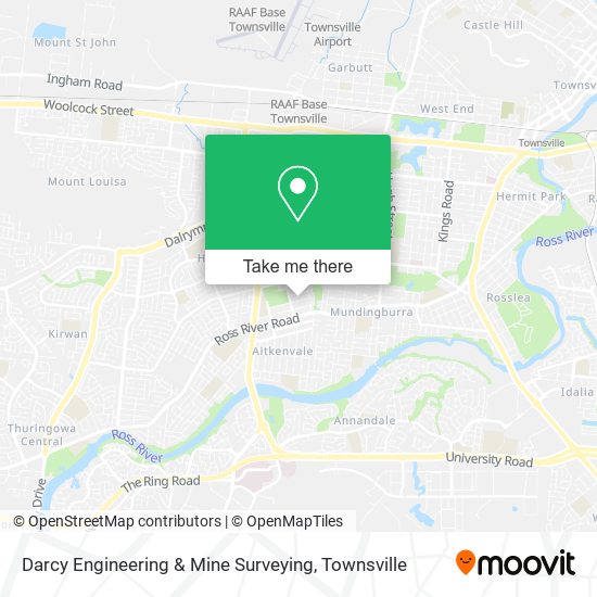 Darcy Engineering & Mine Surveying map