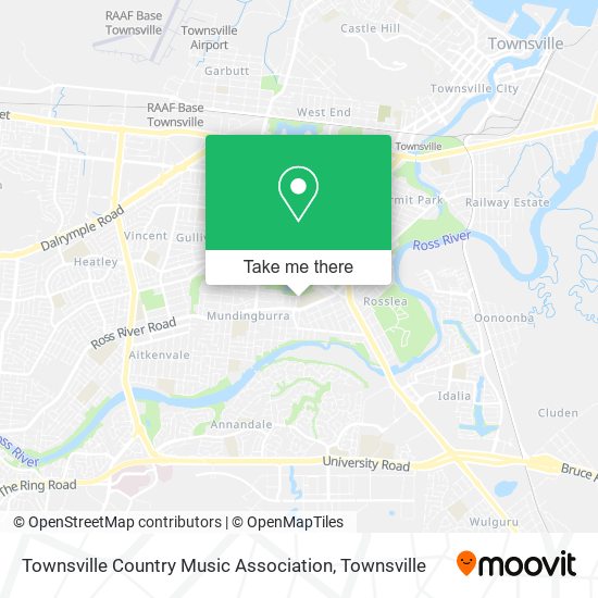 Mapa Townsville Country Music Association