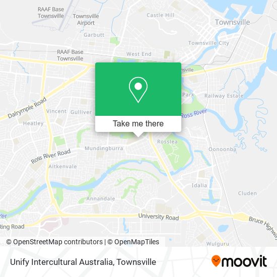 Mapa Unify Intercultural Australia