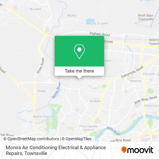 Mapa Monos Air Conditioning Electrical & Appliance Repairs