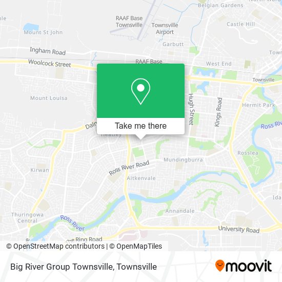 Big River Group Townsville map