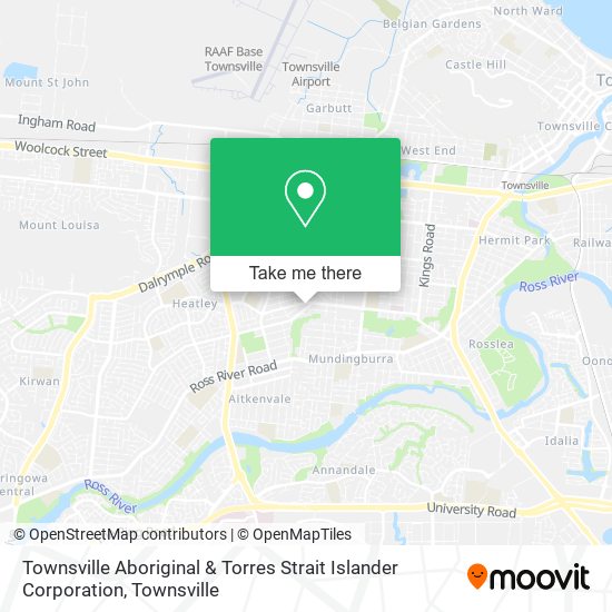 Townsville Aboriginal & Torres Strait Islander Corporation map