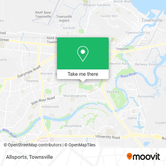 Allsports map