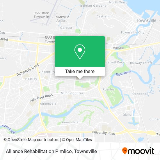 Alliance Rehabilitation Pimlico map