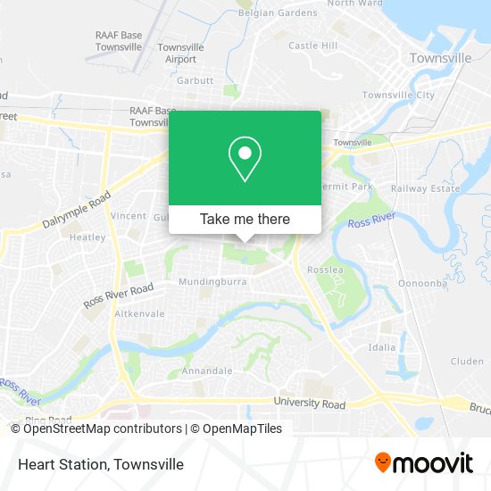 Heart Station map