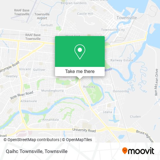 Qaihc Townsville map