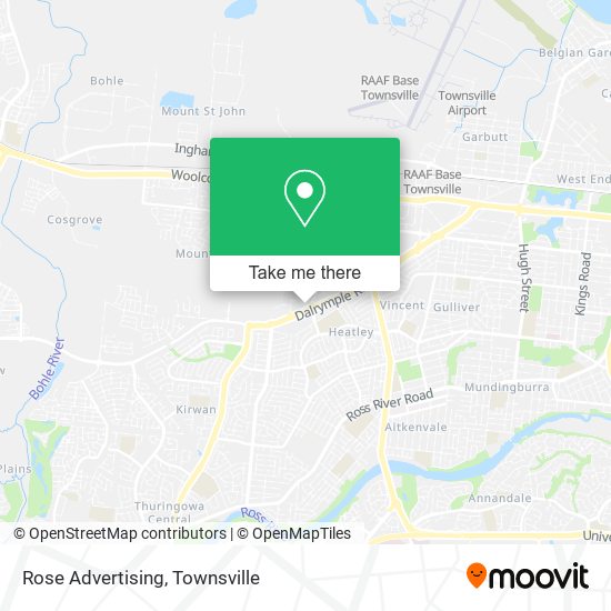 Rose Advertising map