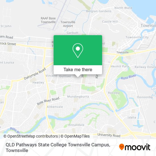 QLD Pathways State College Townsville Campus map