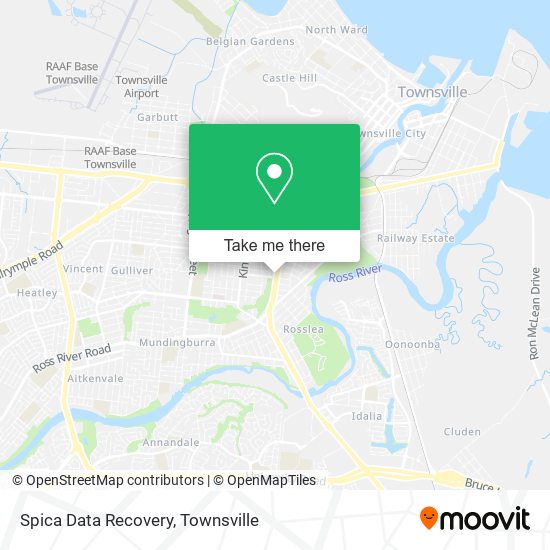 Spica Data Recovery map