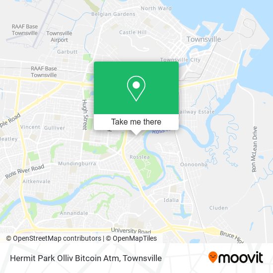 Hermit Park Olliv Bitcoin Atm map