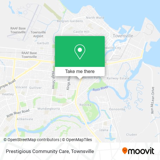 Prestigious Community Care map