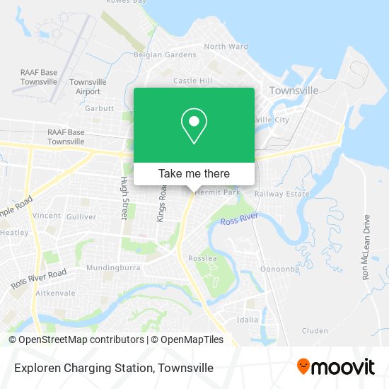 Exploren Charging Station map