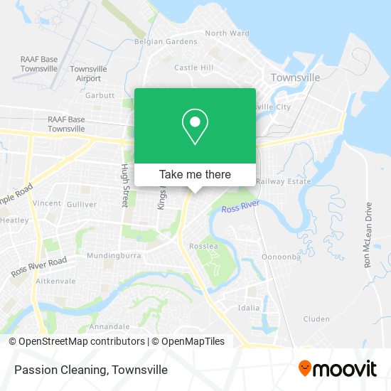 Passion Cleaning map