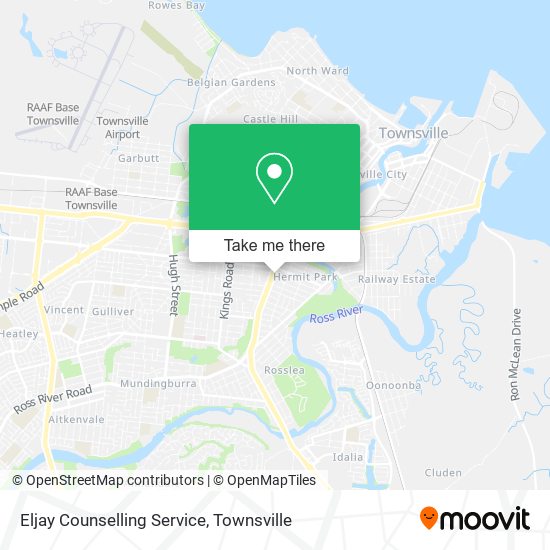 Eljay Counselling Service map