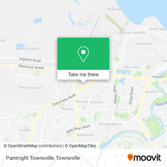 Mapa Paintright Townsville