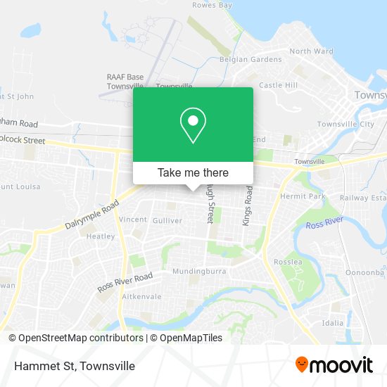 Hammet St map