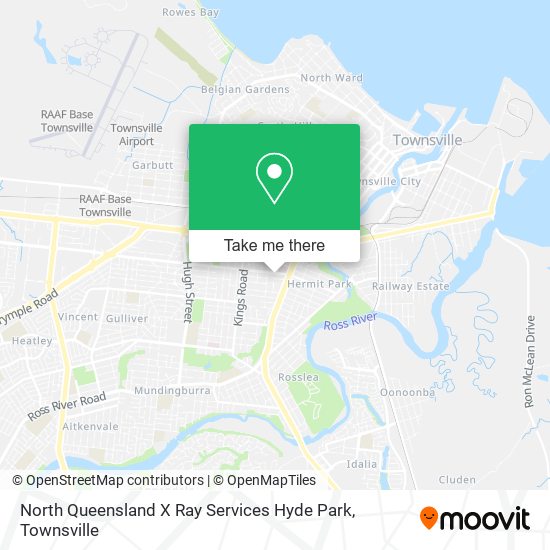 North Queensland X Ray Services Hyde Park map