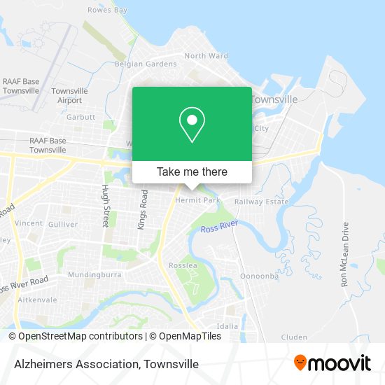 Alzheimers Association map