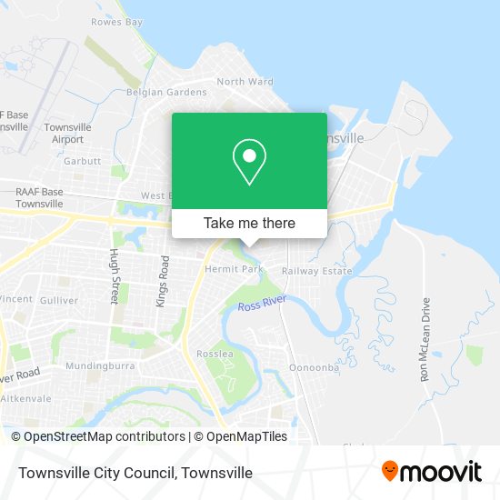 Townsville City Council map