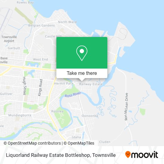 Liquorland Railway Estate Bottleshop map
