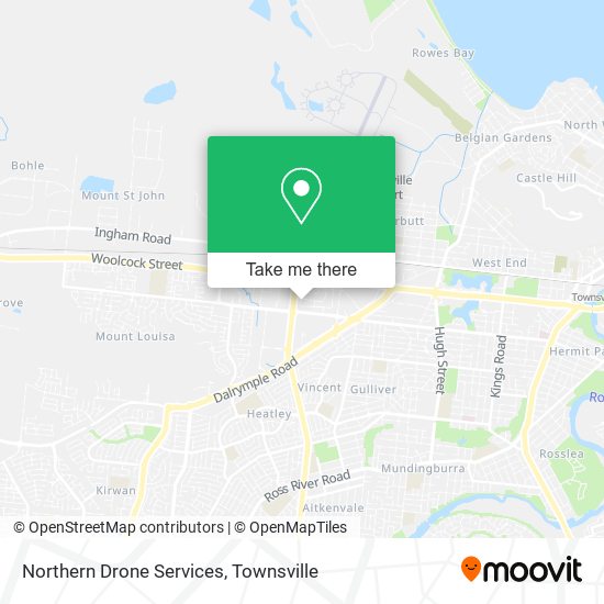 Northern Drone Services map